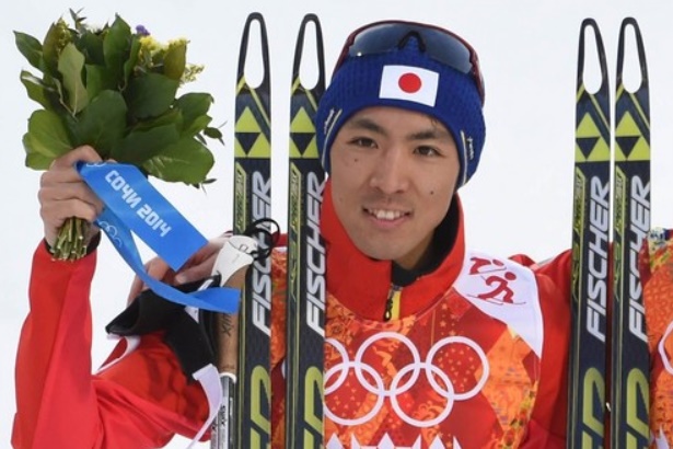 ソチオリンピックでは個人ノーマルヒルで日本勢として実に20年ぶりの快挙となる個人複合競技での銀メダル　渡部暁斗