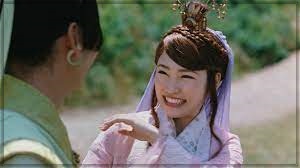 auのCM「三太郎」で織姫を演じる川栄李奈さん