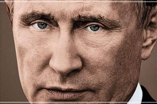 目つき　表情　プーチン